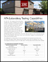 APA Laboratory Testing Capabilities 