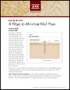 Builder Tips: 4 Ways to Minimize Nail Pops