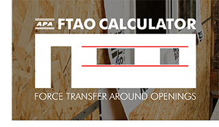 Force Transfer Around Openings (FTAO)